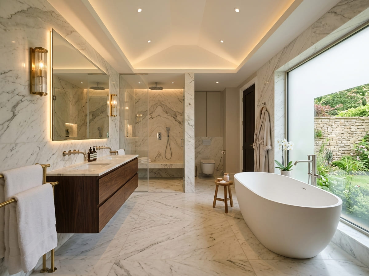 Custom Bathroom Renovation in Fresno